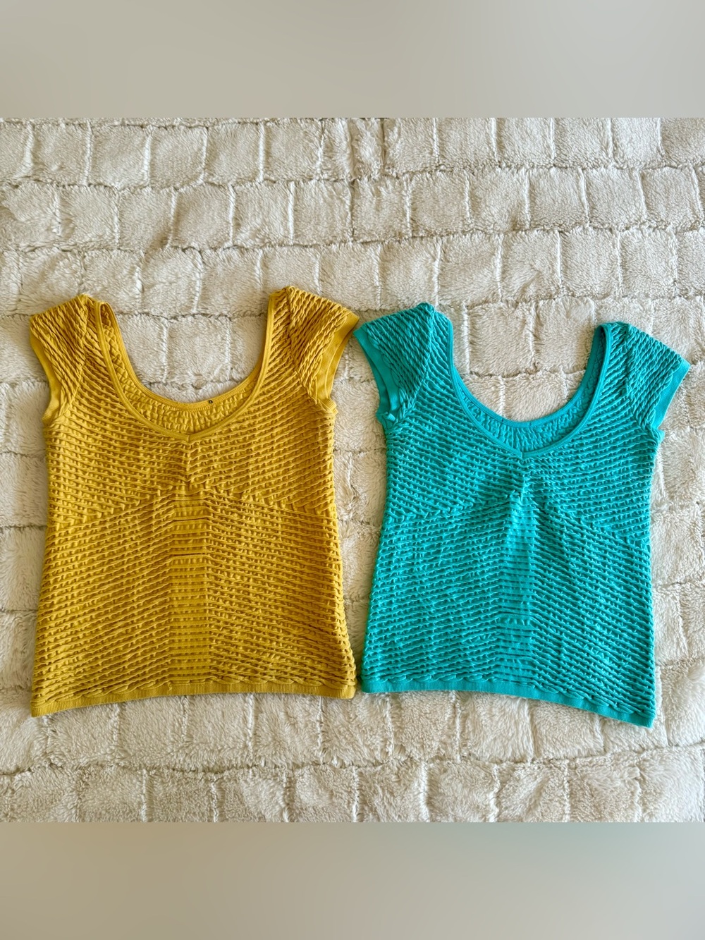 Two Bebe tops size Medium
